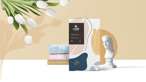 潔麗雅高端毛巾系列方案A 紋理脈絡(luò)，觸見(jiàn)非凡——基于Veins紋理的平面包裝設(shè)計(jì)解析